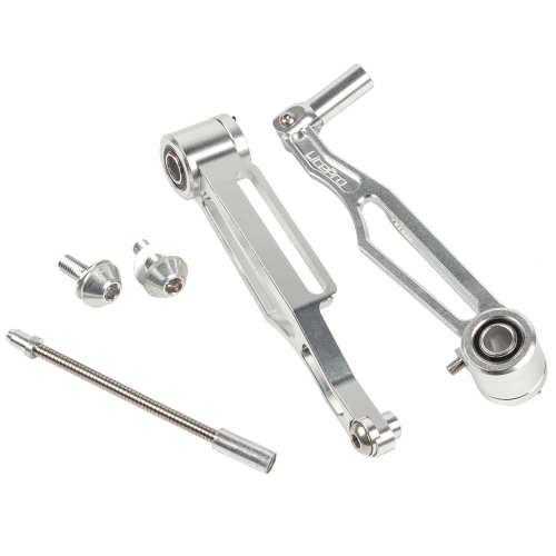 

Litepro Folding Bike Short Arm V Brake Long Arm CNC V Brake Caliper Modification, Specification:Long Arm, Color:Silver