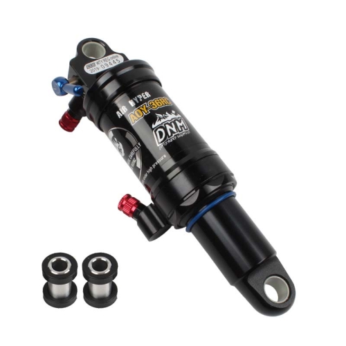 

DNM AOY36RC Mountain Bike Shock Absorber Soft Tail Bike Rear Shock Absorber, Size:165x35mm(With 24 mm Bushing)