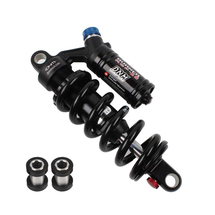 

DNM RCP2S Mountain Bike Oil Spring Rear Shock Absorber Soft Tail Frame Rear Bladder, Size:190mm(With 24mm Bushing)