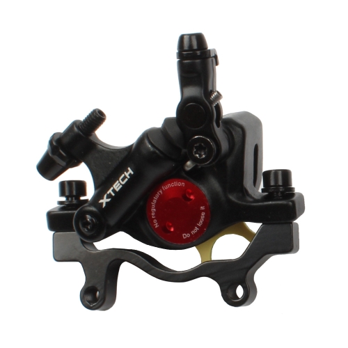 

ZOOM HB100 Mountain Bike Hydraulic Brake Caliper Folding Bike Cable Pull Hydraulic Disc Brake Caliper, Style:Rear(Black)