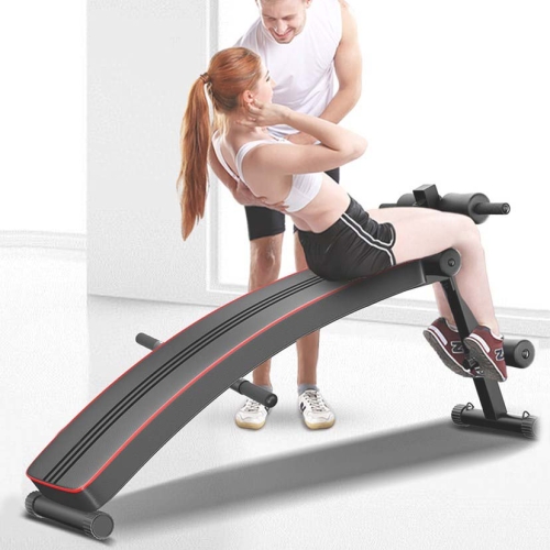 

Foldable Sit-up Board For Household Multifunctional Abdomen, Specification: 177P-X4 Black Flagship Model