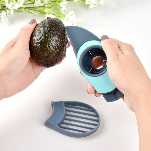 

6 PCS Avocado Cutter Multifunctional Fruit Cutting Pitting Device Slicer Corer Peeler Separator