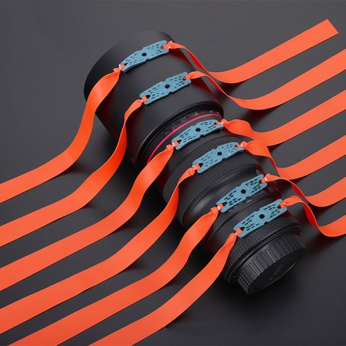 

10 PCS Long Pull Model Prey Flat Rubber Band Special Saspi Slingshot Accessories, Color:Thickness 0.5mm Orange