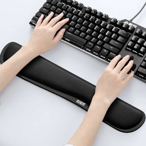 

BUBM Memory Foam Keyboard & Mouse Wrist Pad, Size:46.3cm(Black)