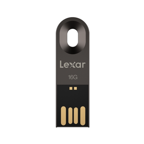 

Lexar M25 USB 2.0 Lightweight Metal Lettering Ultra-thin Flash Disk U Disk, Capacity: 16GB