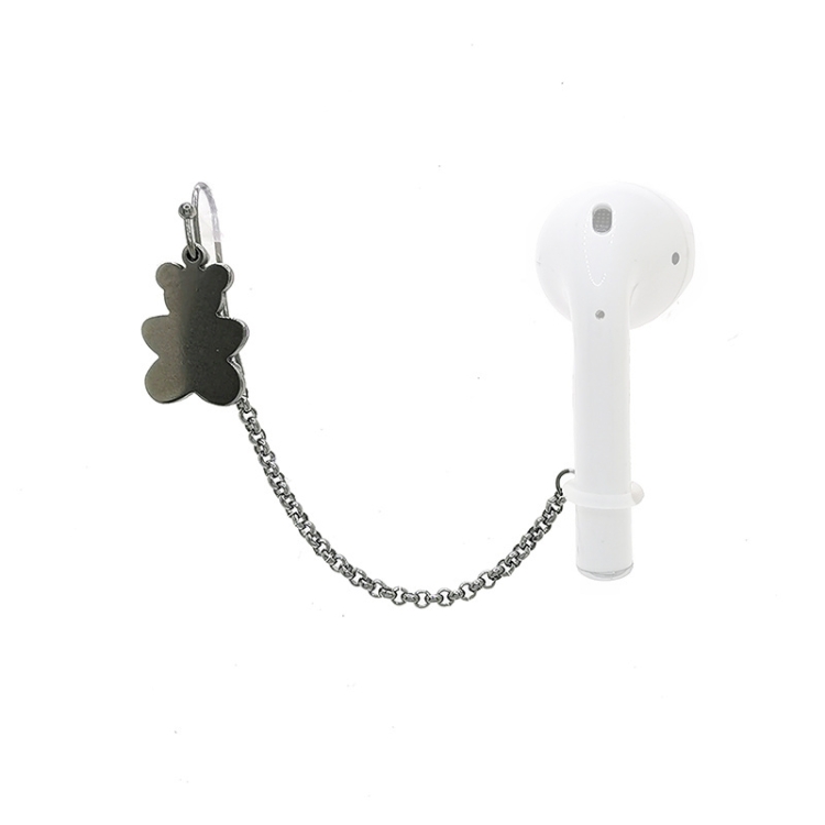 

8 PCS Earphones Anti-lost Universal Earrings Non-pierced Ear Clips Titanium Steel Sports Ear Buckles, Style:HYE200432