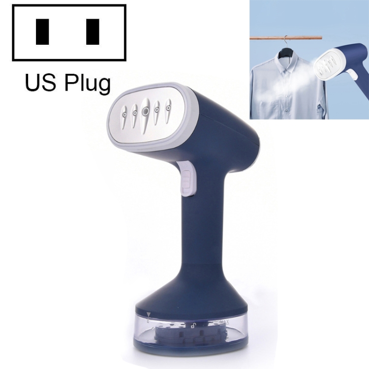 

KONKA G168 Garment Ironing Machine Intelligent Operation Household Hand-held Ironing Machine Detachable WaterTank Iron, Plug Type:US Plug(Blue)