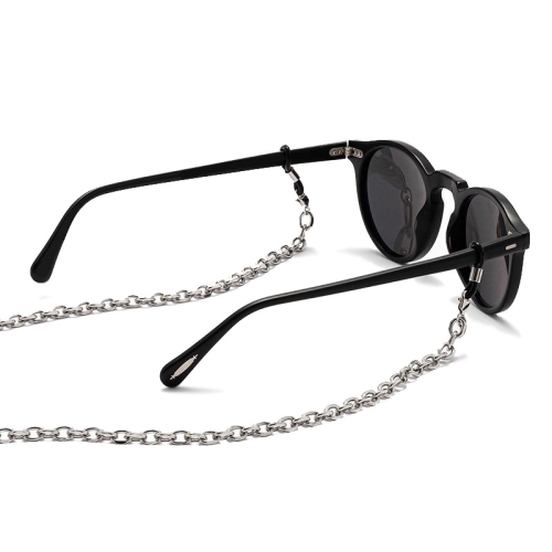 

Rock Style Stainless Steel Glasses Chain Earphone Anti-lost Chain Multi-purpose Wear Chain