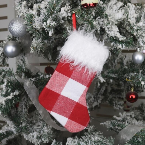 red and white tree ornaments