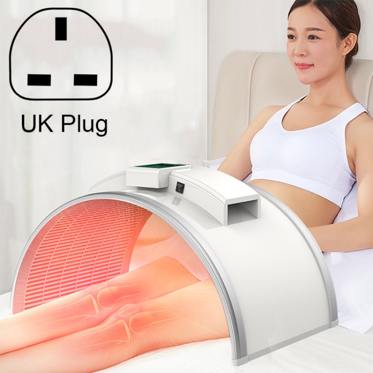 

Ling Yuan Spectrum Physiotherapy Instrument Meridian Health Care Instrument Health Infrared Physiotherapy Hospital Electromagnetic Wave Therapy Machine, Plug Type:UK Plug(White)