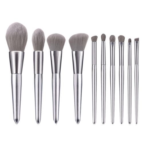 

10 in 1 Makeup Brush Set Beauty Tool Brush for Beginners, Specification:10 Makeup Brushes