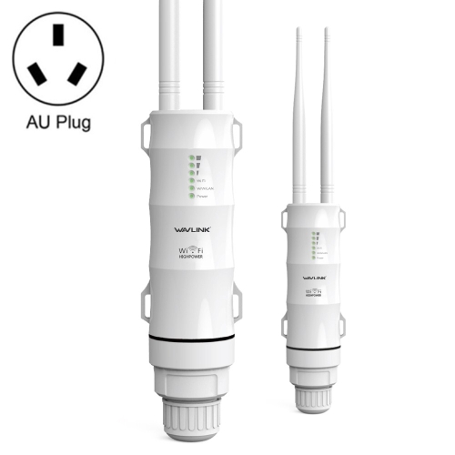 

WAVLINK AC600 AP 2.4G/5G Dual Frequency Outdoor High Power Repeater, Pulg Type:AU Plug