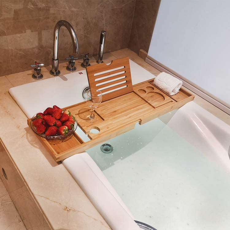 

Bathtub Wine Mobile Phone Tablet Stand Bathtub Shelf Tray Shelf Rack