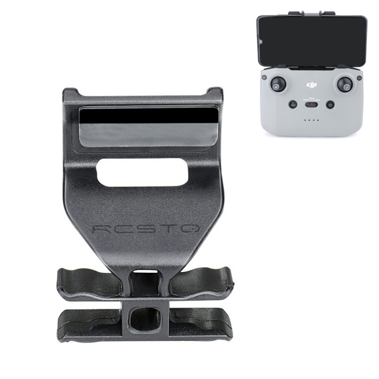 

RCSTQ Remote Control Quick Release Tablet Phone Clamp Holder for DJI Mavic Air 2 Drone, Colour: Phone Holder
