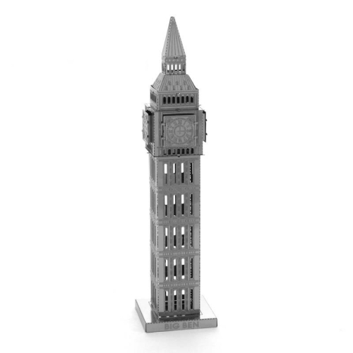 

3 PCS 3D Metal Assembly Model World Building DIY Puzzle Toy, Style:Big Ben