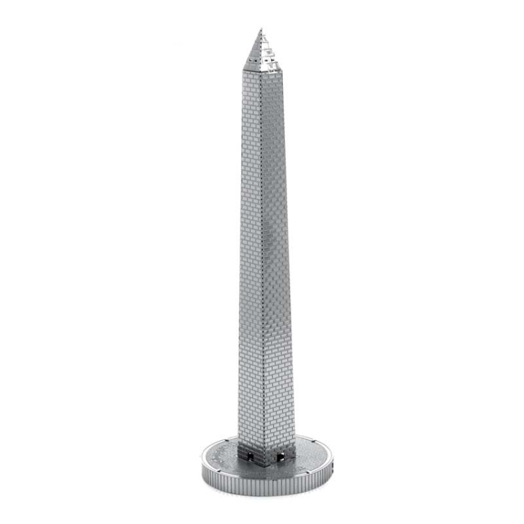 

3 PCS 3D Metal Assembly Model World Building DIY Puzzle Toy, Style:Washington Monument