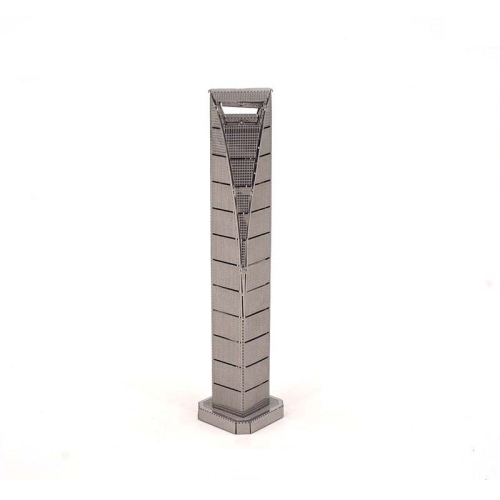 

3 PCS 3D Metal Assembly Model World Building DIY Puzzle Toy, Style:Shanghai World Financial Center