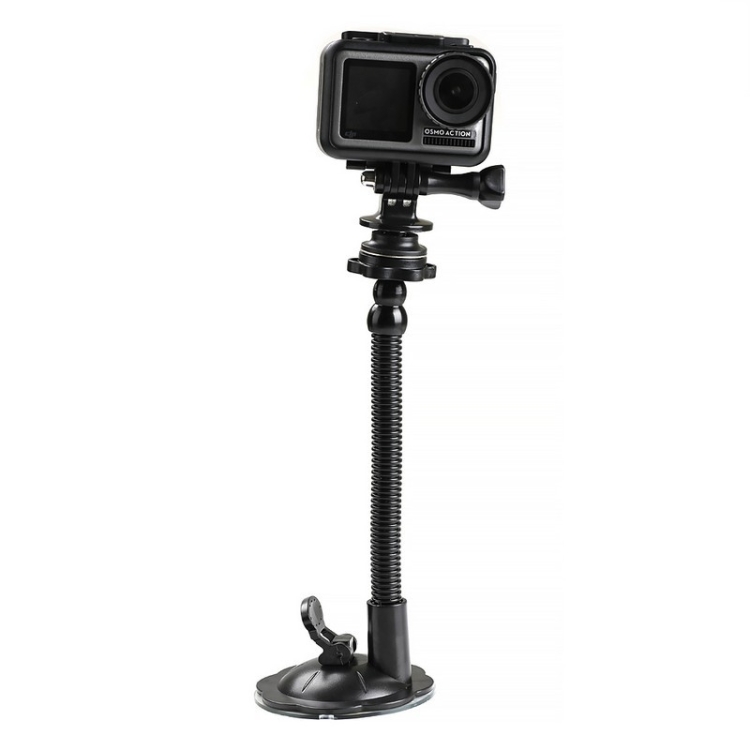 

RCSTQ Flexible Long Arm Car Suction Cup Holder Mount for DJI OSMO Action