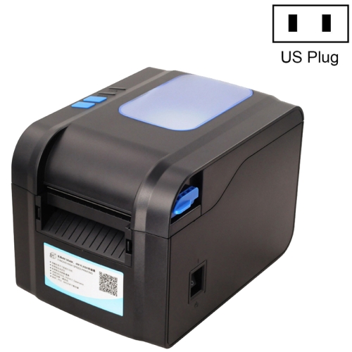 

Xprinter XP-370B Barcode Printer Self-adhesive QR Code Printer Label Clothing Tag Thermal Ticket Machine(US Plug)