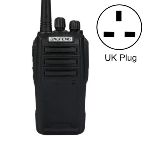 

Baofeng BF-UV6D Civil Hotel Outdoor Construction Site Mobile High-power Walkie-talkie, Plug Specifications:UK Plug