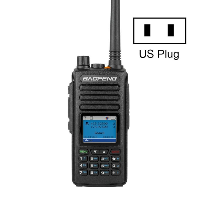 

Baofeng DMR-1702 Digital Dual Segment Dual Time Repeater With GPS Recording Walkie-talkie, Plug Specifications:US Plug