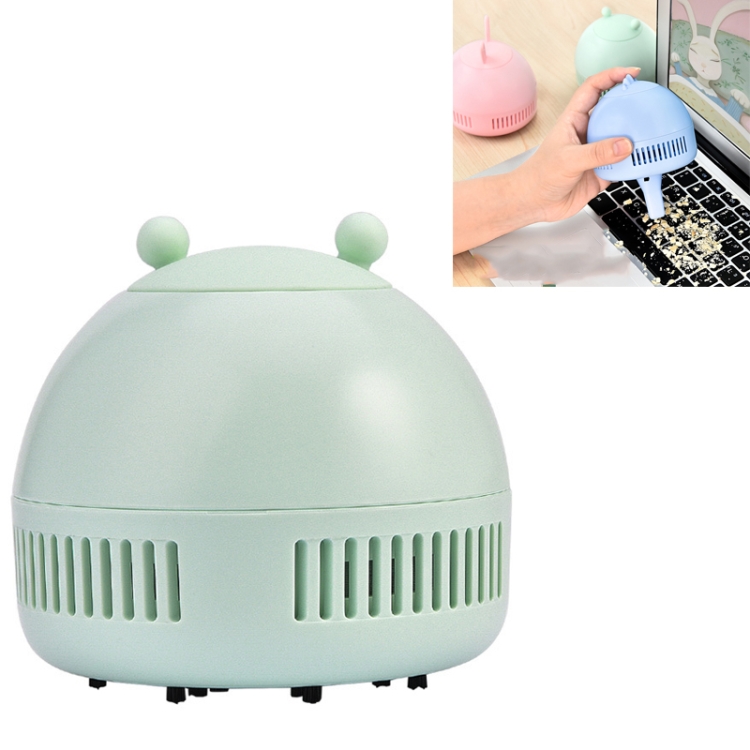 

Cartoon Animal Desktop Cleaner Office Student Portable Automatic Charging Mini Rubber Confetti Vacuum Cleaner(Frog Prince)