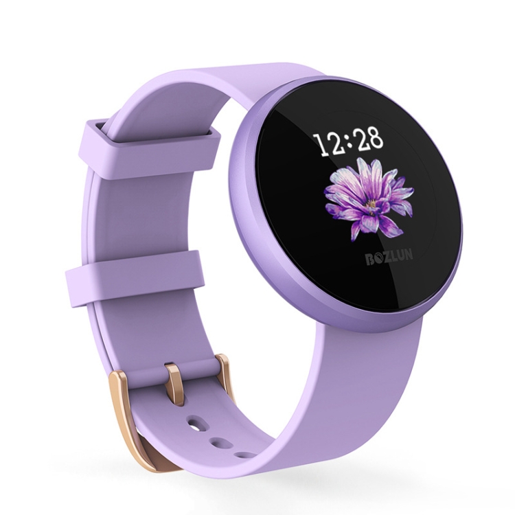 

Bozlun B36 1.04 inch Color Screen Smart Bracelet, IP68 Waterproof,Support Heart Rate Monitoring/Menstrual Period Reminder/Call Reminder(Purple )