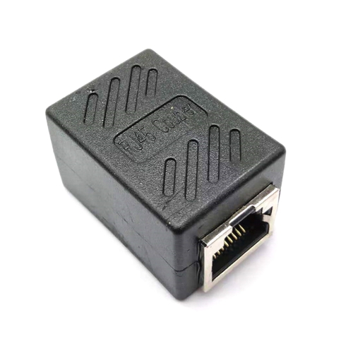 

10 PCS Network Straight-through Head RJ45 Network Cable Connector Butt Joint 8P8C Shielded Double-pass Head