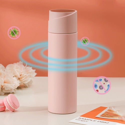 

Intelligent Display Temperature Drinking Water Reminder UV Sterilization Thermos Cup(Pink)
