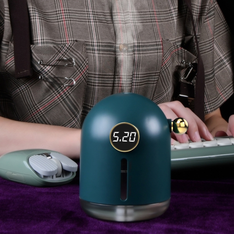 

Submarine Humidifier USB with Night Light Mini Retro Home Office Humidifier(Dark Green)