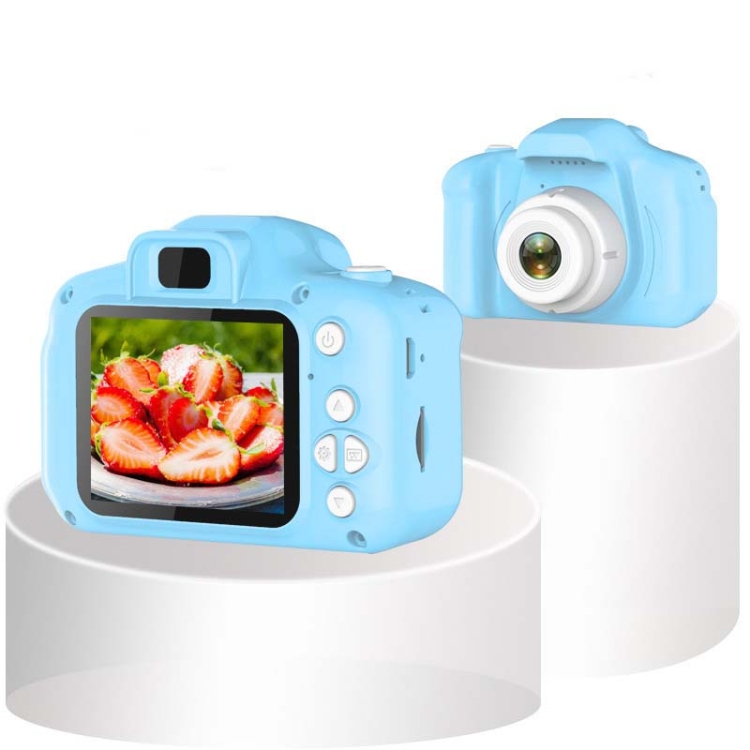 

13.0 MP + Card Reader HD Children Toy Portable Digital SLR Camera(Blue)
