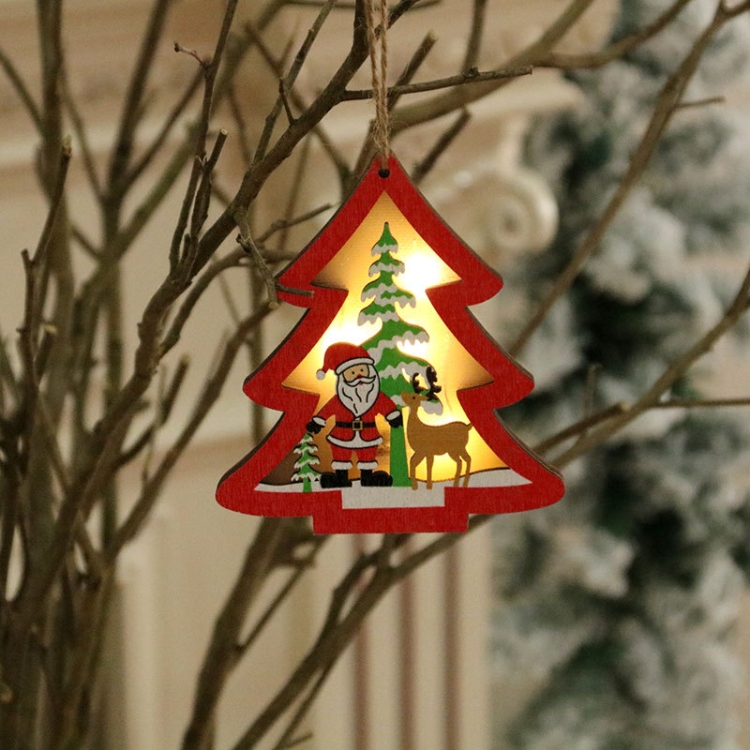 sunsky-online.com - 15% OFF by SUNSKY COUPON CODE: TBD0427027401 for 2 PCS Christmas Decorations Christmas Tree Luminous Pendant(Christmas Tree)