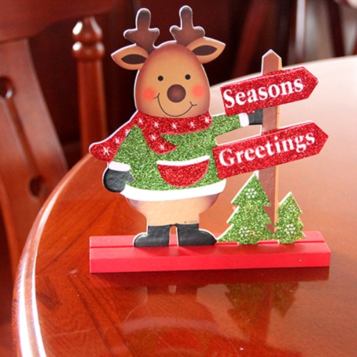 

2 PCS Hotel Restaurant Christmas Decorations Christmas Gifts(Deer)