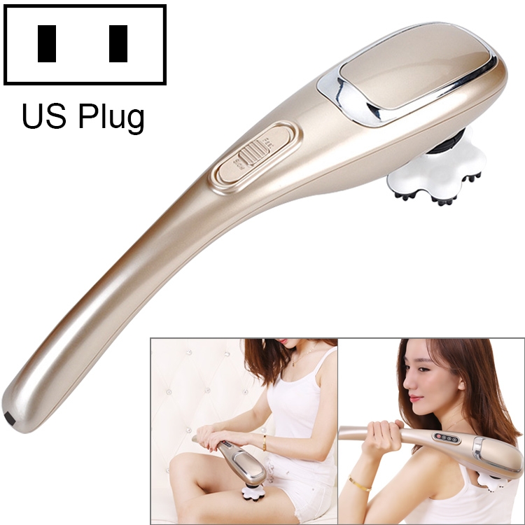 

Rechargeable Dolphin Massager Electric Cervical Massage Stick A15 Charging, Plug Type:US Plug