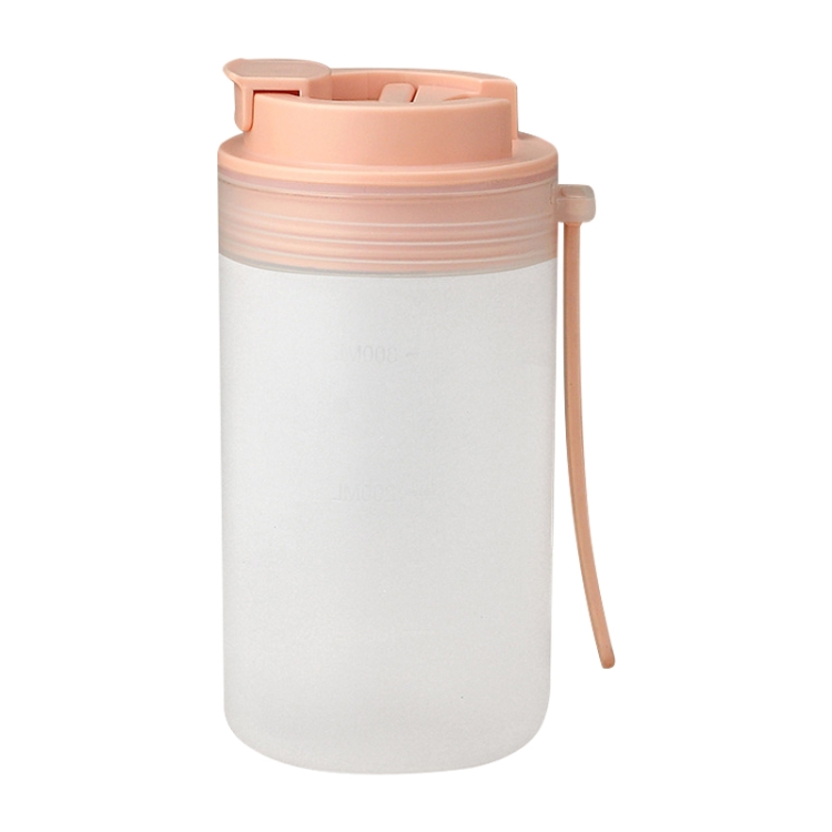 sunsky-online.com - 15% OFF by SUNSKY COUPON CODE: TBD0427038601 for 2 PCS Household Children Breakfast Cup Portable Large Capacity Water Cup With Scale(Coral Pink)