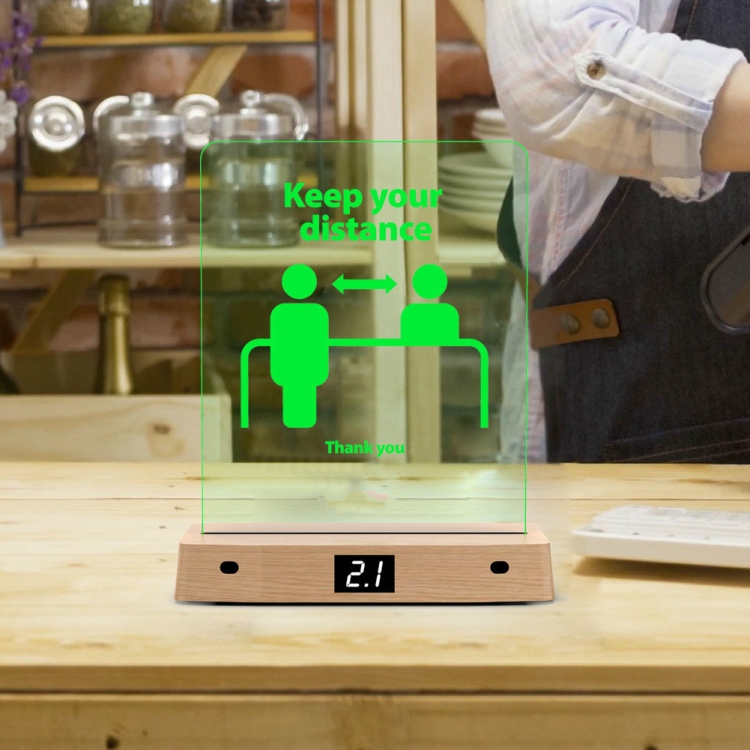 

Safety Intelligent Distance Reminder Social Keep Safe Distance Alarm