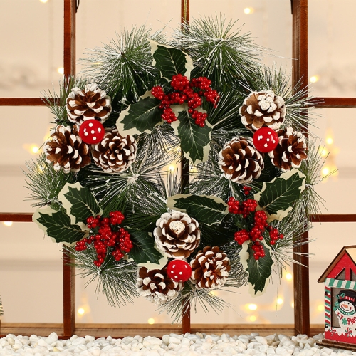 

Christmas Ornament Pine Cone Garland, Size:30cm(Style B)