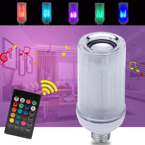 

E27 LED Music Light Mobile APP Control Smart Flame Colorful Light Bulb