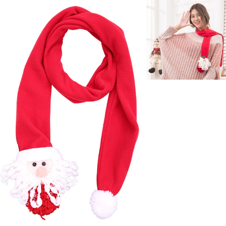 

2 PCS Christmas Ornament Warm Cartoon Scarf(Old Man)