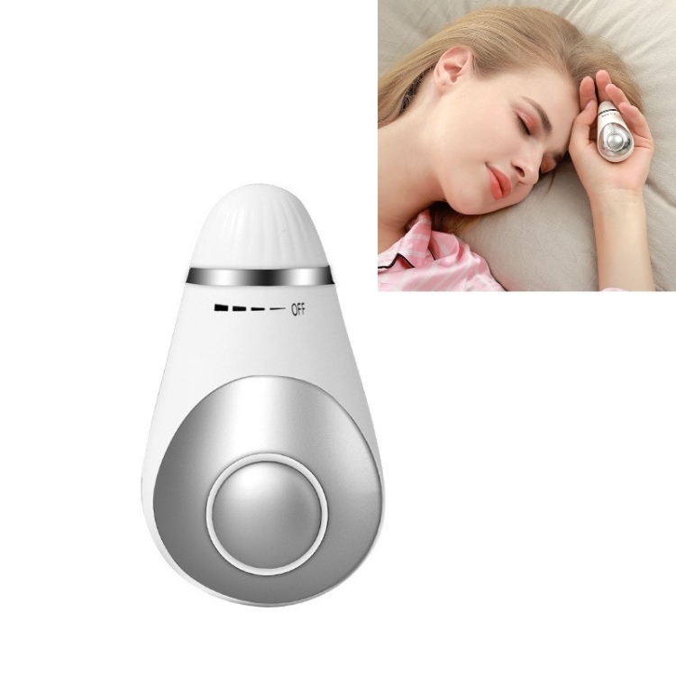 

Hand-held Sleep Aid Pulse Massager For Anxiety Relief & Decompression(White)