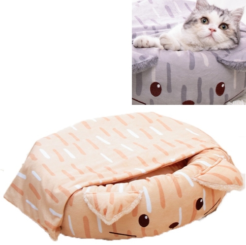 

Winter Pet Supplies Pet Litter with Blanket, Specification: M(Yellow)