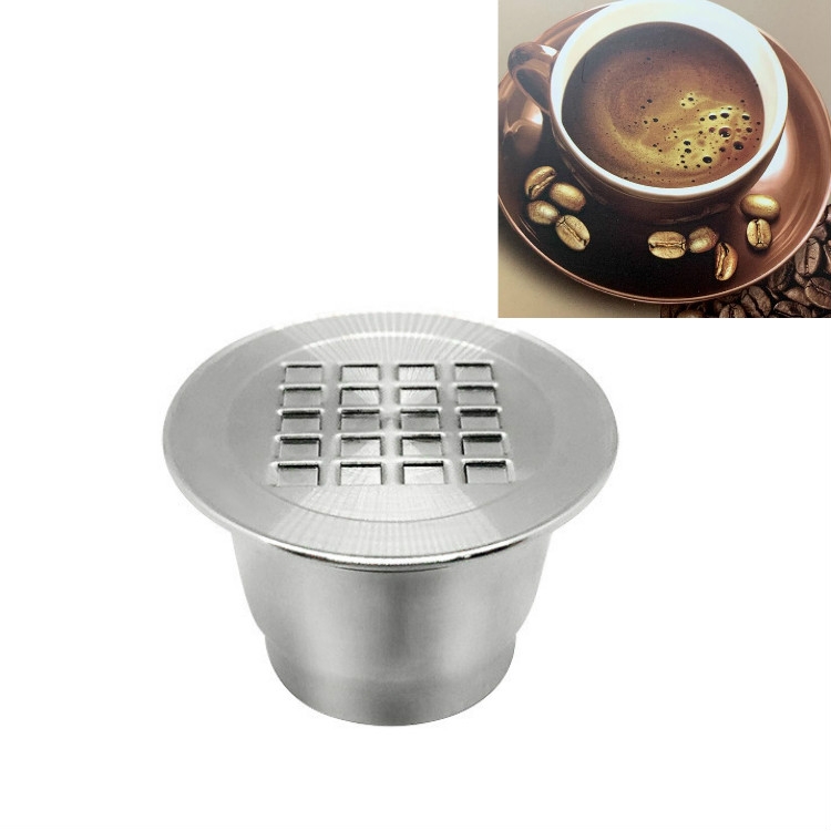 

Reusable Compatible Coffee Capsules Stainless Steel Coffee Filter For Nespresso