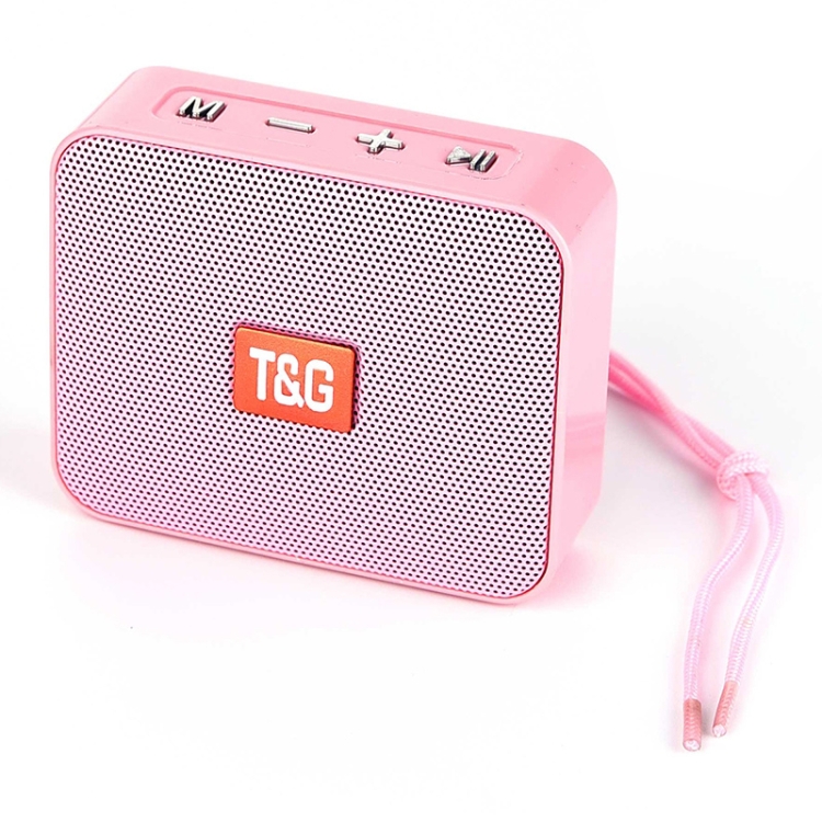 

T&G TG166 Color Portable Wireless Bluetooth Small Speaker(Pink)