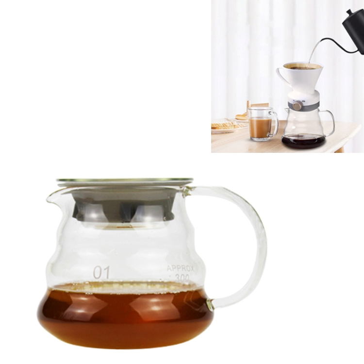 

Glass Sharing Pot Coffee Pot, Capacity: 360ml
