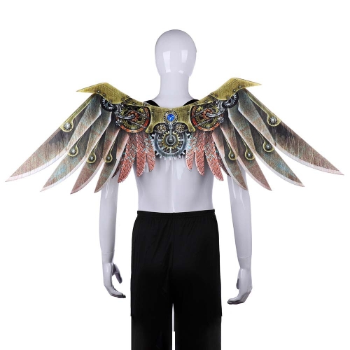 

Halloween Carnival Stage Dress Up Props Adult Children Cosplay Punk Blade Wings, Style:Adult