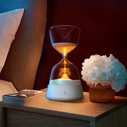 

15-minutes Countdown Timer Light Dimming Bedside Hourglass Night Light