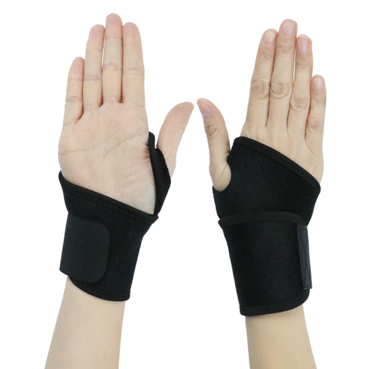 

Thumb Wrap Sprain Protection Breathable Compression Bracer Sports Protective Gear, Size:One Size(Black)