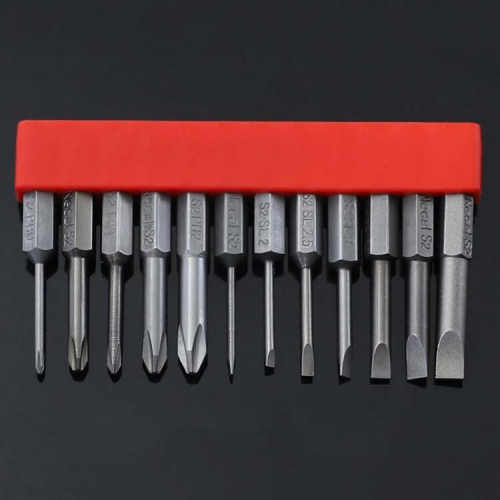 

12 PCS / Set Screwdriver Bit With Magnetic S2 Alloy Steel Electric Screwdriver, Specification:2