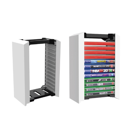 

DOBE Console Game Cd Storage Rack Can Accommodate 12 Double-Layer Disc Racks For PS5