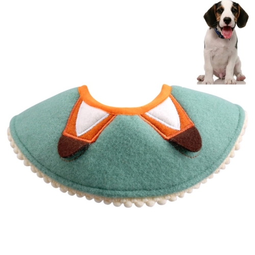 

3 PCS Pet Saliva Towel Small Dog Scarf, Size: Large( Fox)